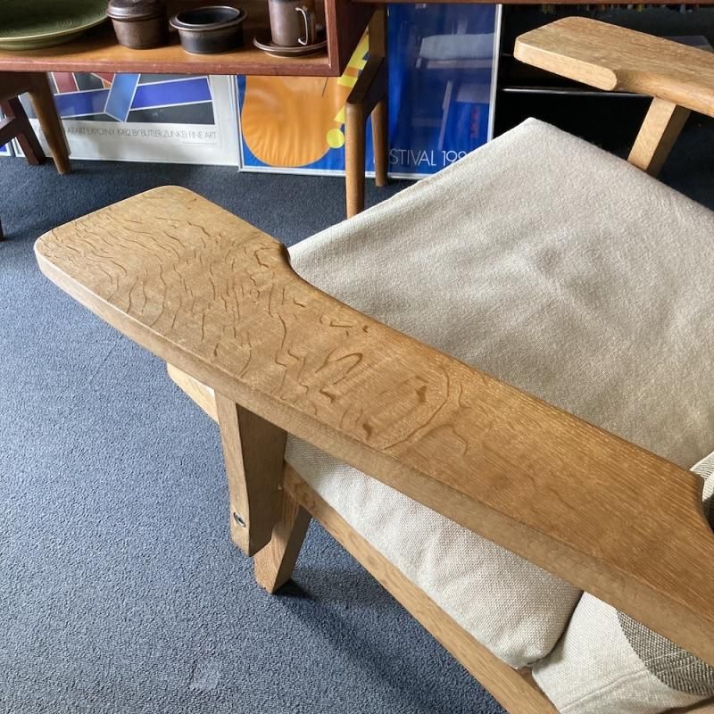 Hans J. Wegner, Easy Chair『GE-370』 Oak, GETAMA, Denmark Hans J. Wegner, Easy Chair『GE-370』 Oak, GETAMA, Denmark
