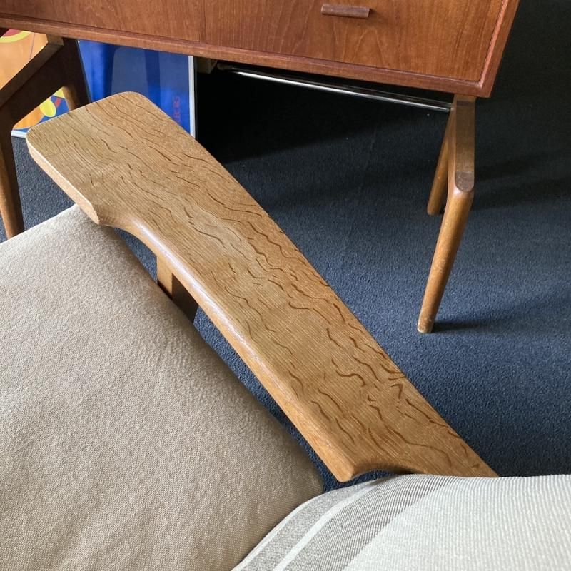 Hans J. Wegner, Easy Chair『GE-370』 Oak, GETAMA, Denmark Hans J. Wegner, Easy Chair『GE-370』 Oak, GETAMA, Denmark