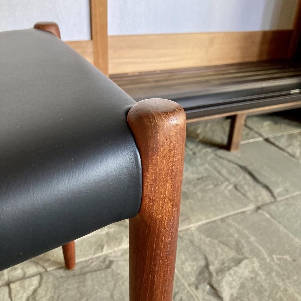JL Moller スツール | NO80A チーク - 北欧家具 hisagu