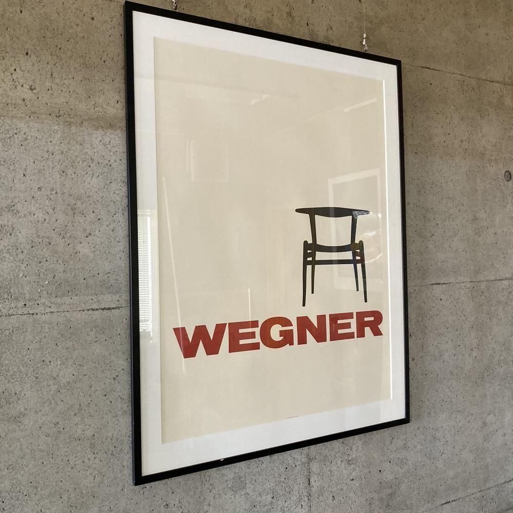 Hans J. Wegner "Bull Horn Chair" Poster, 1965 