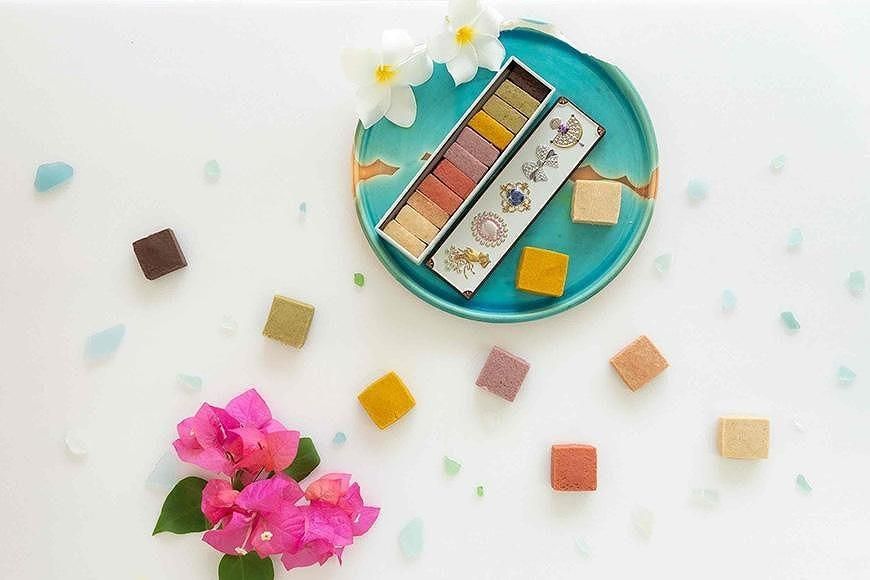 《グルテンフリーのお菓子》七色ちんすこう 10個〜