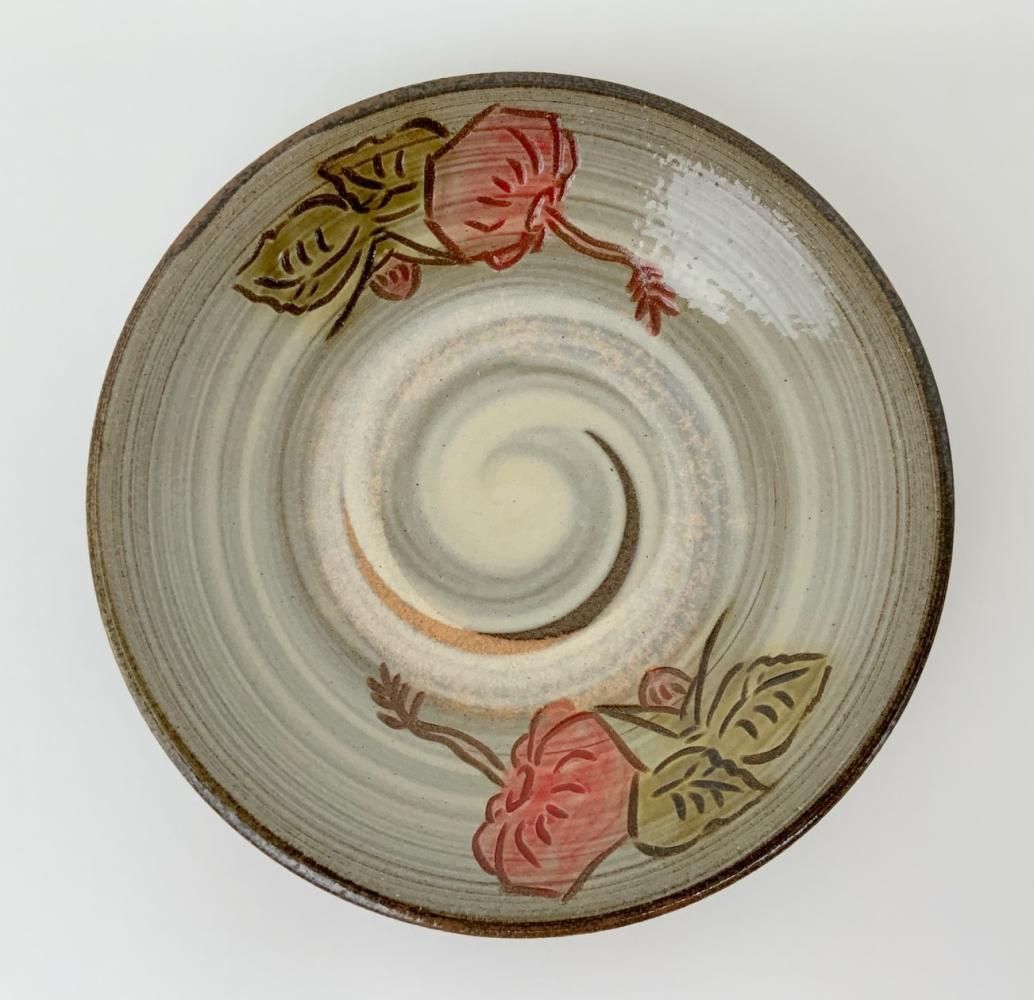 金城陶芸〉5寸絵皿×2枚セット-沖縄やちむん 金城陶芸〉5寸絵皿×2枚セット-沖縄やちむん