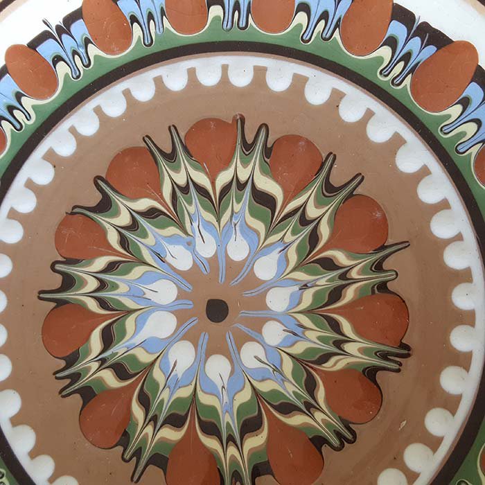 リトアニア・陶器・絵皿(3柄) サブイメージ