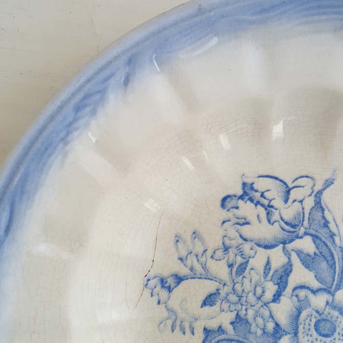 ポルトガル・蚤の市・ブロカント・陶器・絵皿・花柄皿 サブイメージ