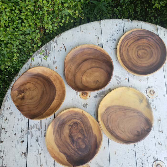 アカシアWOOD・プレート・木製皿(S) メインイメージ