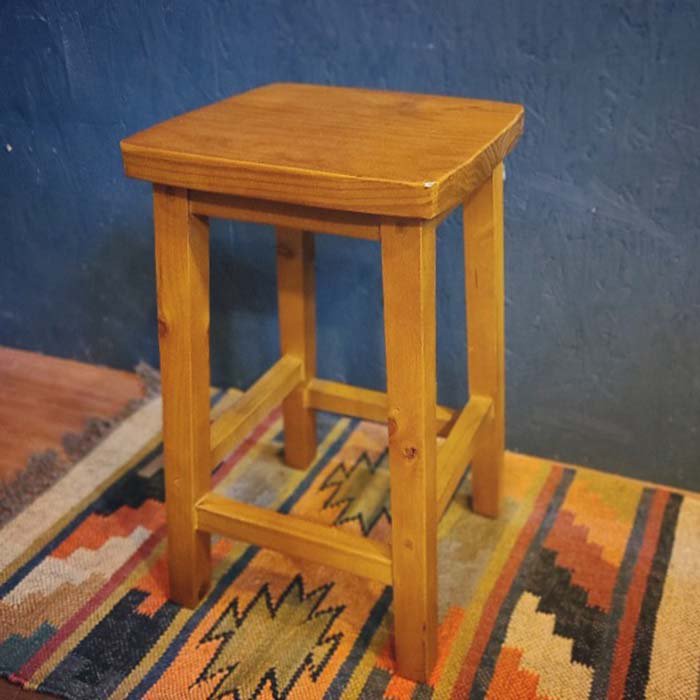 スツール・四角椅子・レトロデザイン椅子 サブイメージ