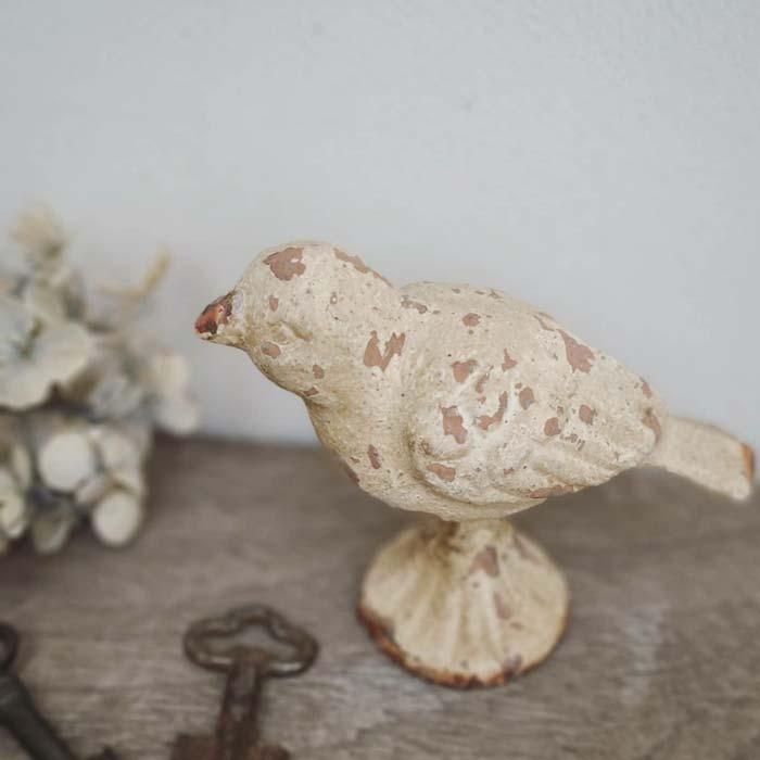 【在庫処分】 鳥オブジェ・バード・アンティーク加工 | 旅するレトロ雑貨店 工芸品