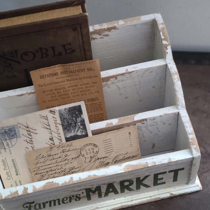 ファーマーズマーケットBOX・木製ジャンク加工ボックス サブイメージ
