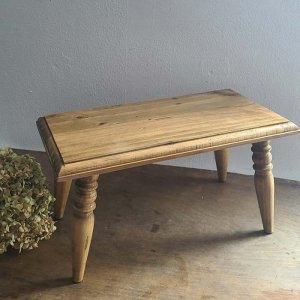 木製ディスプレイテーブル・ディスプレイ台・ミニテーブル