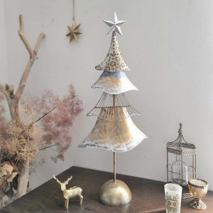 メタルツリー・クリスマスツリー・大サイズ・シルバーゴールド・クリスマス限定品