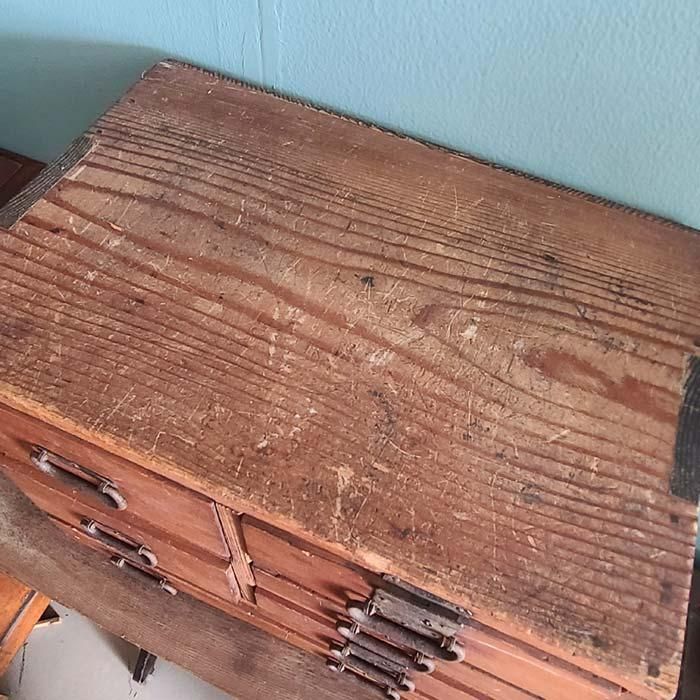 古家具・古道具・小引き出し・昭和レトロ・6引き出し | 旅する 古家具・古道具・小引き出し・昭和レトロ・6引き出し | 旅する
