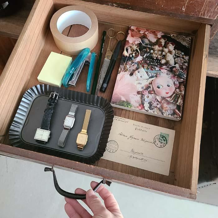 古家具・古道具・小引き出し・昭和レトロ・4段・大きめ | 旅する