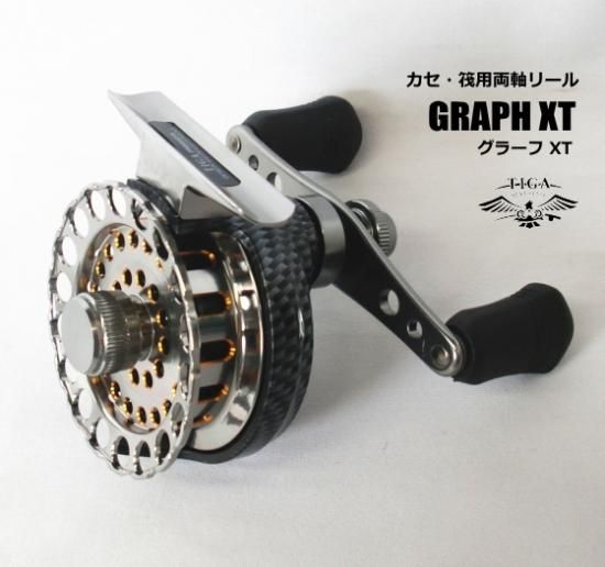 TIGA (ティガ) カセ・筏用両軸リール グラーフXT (GRAPH XT
