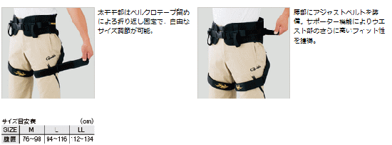 がまかつ ウィンドストッパー(R) ヒップガード ショートタイプ がまかつ ウィンドストッパー(R) ヒップガード ショートタイプ
