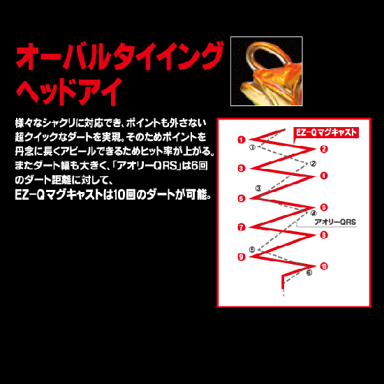デュエル EZ-Q マグキャスト 2.5号 (13 KMP ケイムラマーブル