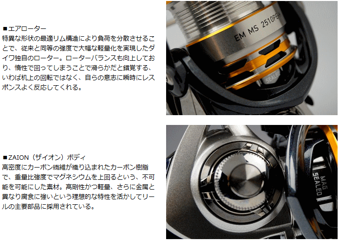 ダイワ 16 EM MS 2510PE-H