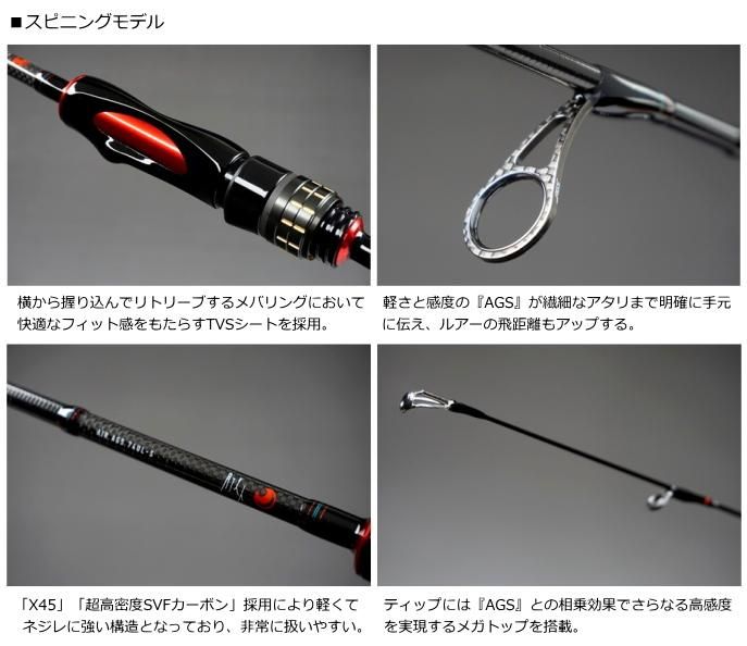 ダイワ 月下美人 AIR AGS 79L-S ダイワ 月下美人 AIR AGS 79L-S