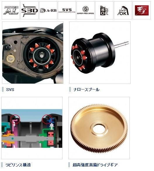 シマノ ブレニアス 左ハンドル リール シマノ ブレニアス 左ハンドル リール