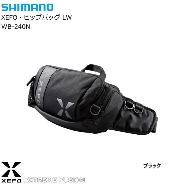 シマノ Xefo ゼフォー ヒップバッグ Lw Wb 240n ブラック