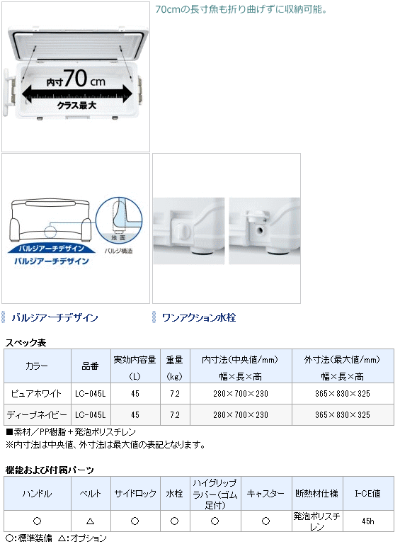 シマノ スペーザ ホエール ライト 450 LC-045L (ディープネイビー