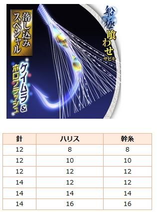 ハヤブサ 船極 喰わせサビキ 落し込みスペシャル ケイムラ&ホロ