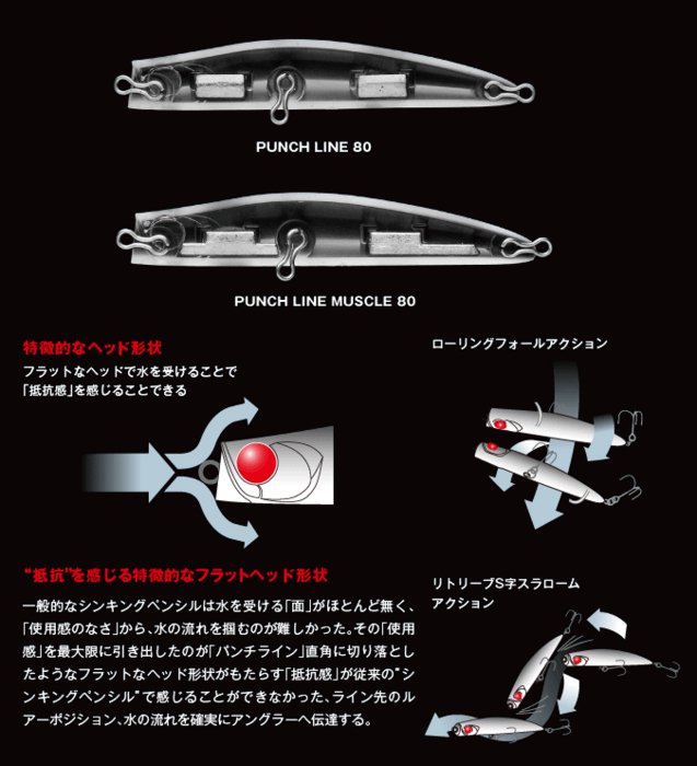 アピア パンチライン 95 12 ボラやん ルアー