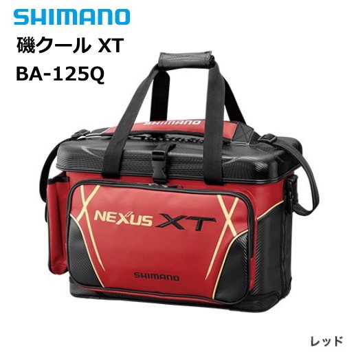 シマノ 磯クール XT BA-125Q レッド 36L / クールバッグ