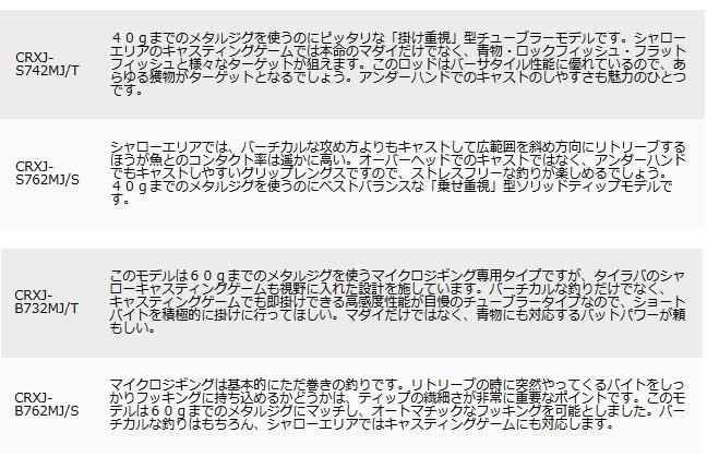 7607円 本物 メジャークラフト 3代目 クロステージ 〈ジギングシリーズ〉 CRXJ−B63 5SJ ベイトモデル 7607円 本物 メジャークラフト 3代目 クロステージ 〈ジギングシリーズ〉 CRXJ−B63 5SJ ベイトモデル