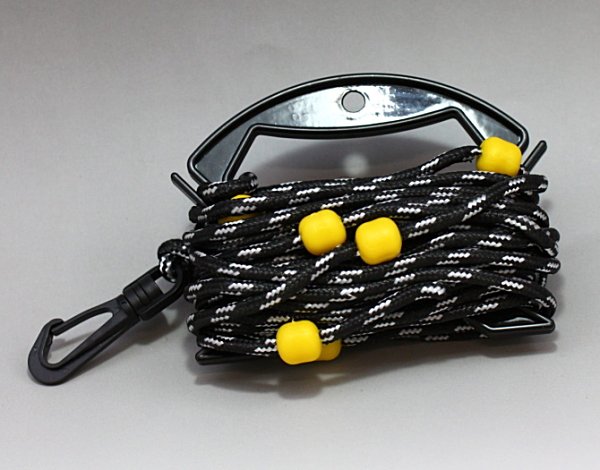 マルシン漁具 水汲みバケツ用 コブ付きロープ ハンドル付き / SALE10