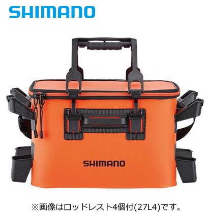 シマノ ロッドレスト タックルバッグ （ハードタイプ） BK-021R 27L2