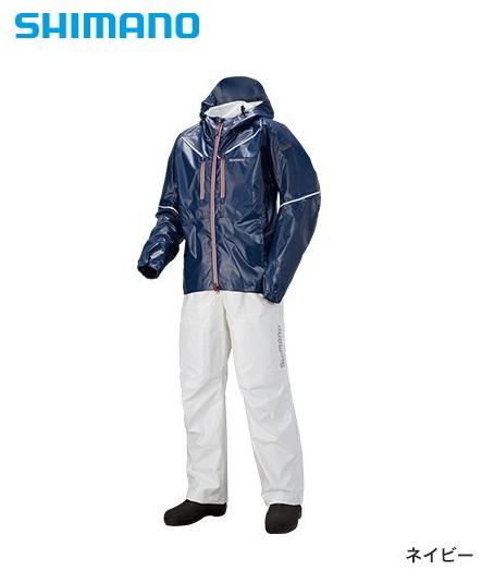 シマノ SS 3Dマリンスーツ RA-033R ネイビー 2XL(3L)サイズ / レイン