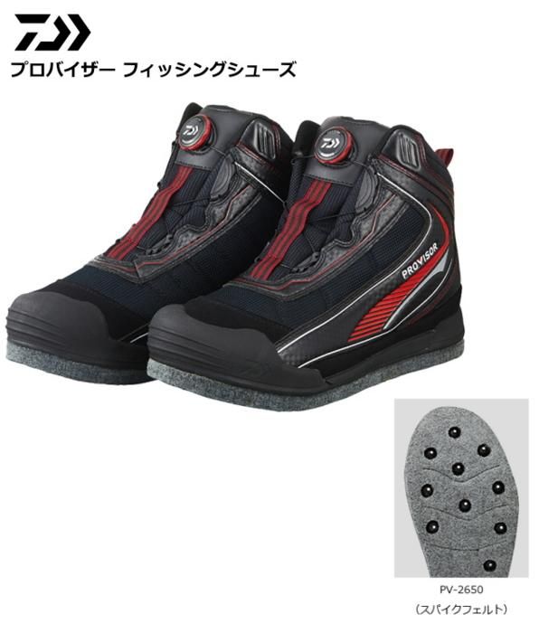 ダイワ プロバイザー フィッシングシューズ Pv 2650 ブラック 27 0cm 送料無料