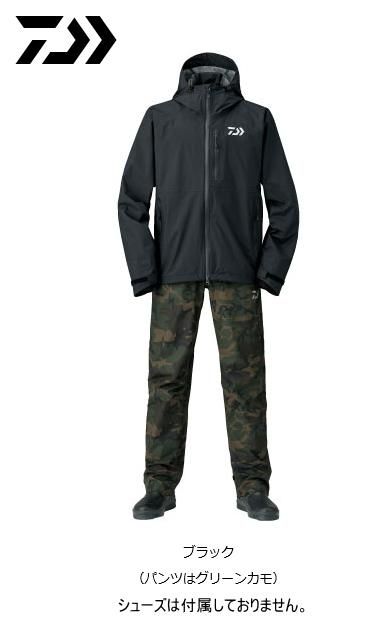 ダイワ レインマックス(R) レインスーツ DR-33008 ブラック L