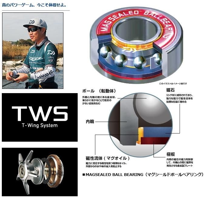 ダイワ ジリオン TW HD 1520SHL (左ハンドル) / ベイトリール ダイワ ジリオン TW HD 1520SHL (左ハンドル) / ベイトリール