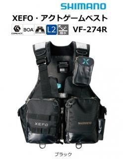 ޥ ե (XEFO) ȥ٥ VF-274R ֥å 2XL(3L) / ̿ / shimano /  Ź̲ʡ