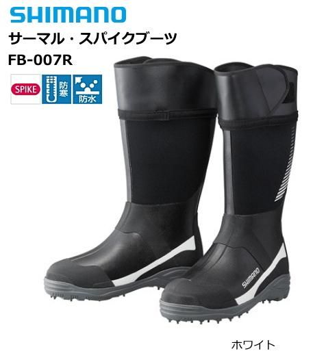 シマノ サーマル・スパイクブーツ FB-007R ホワイト LLサイズ シマノ サーマル・スパイクブーツ FB-007R ホワイト LLサイズ