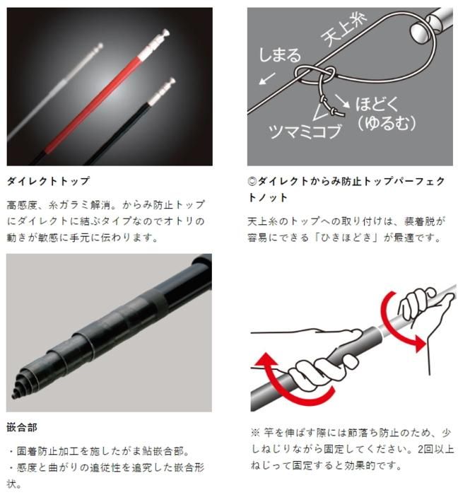 がまかつ がま鮎 スピカ 引抜早瀬 8.5m / 鮎竿 (送料無料) がまかつ がま鮎 スピカ 引抜早瀬 8.5m / 鮎竿 (送料無料)