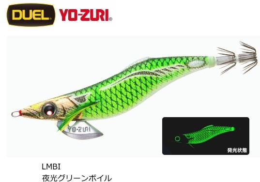 ヨーズリ アオリーQ フィンエース 3.5号 LMBI 夜光グリーンボイル
