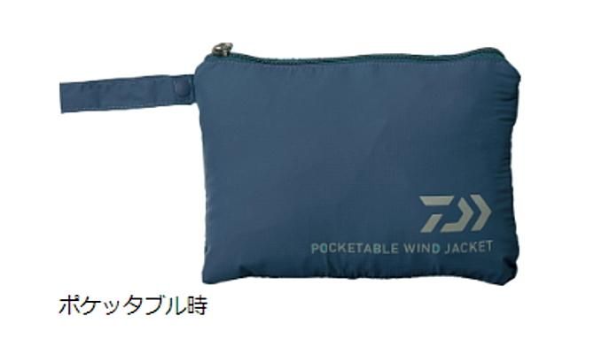ダイワ ポケッタブルウィンドジャケット DJ-33009 ブラック XL