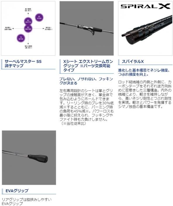 シマノ 19 サーベルマスター SS テンヤ 91 H160 LEFT / 船竿