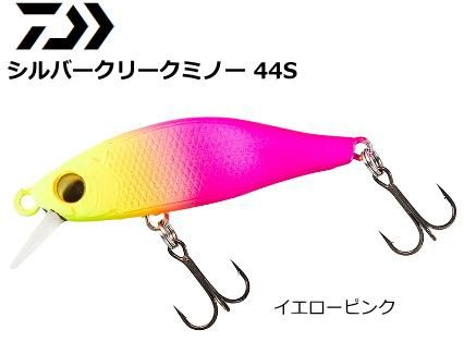 ダイワ シルバークリークミノー 44s ヒメマスカラー イエローピンク トラウトルアー メール便可