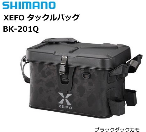 シマノ XEFO タックルバッグ ブラックカモ 32L BK-201Q () www ...