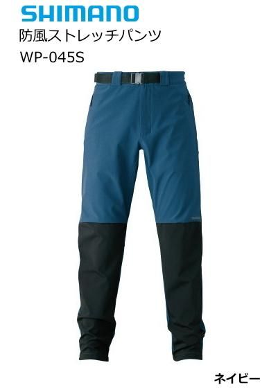 【フォロー割】 美品 シマノ 防風ストレッチパンツ Mサイズ WP-045S シマノ 防風ストレッチパンツ WP-045S ネイビー Mサイズ / ウェア