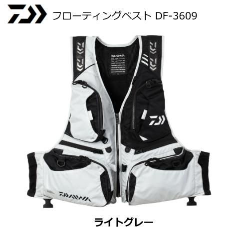 ダイワ 19 フローティングベスト DF-3609 ライトグレー Mサイズ / 救命具