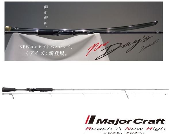 Major Craft Days SPINNING MODEL 2PC DYS-652UL Spinning Rod