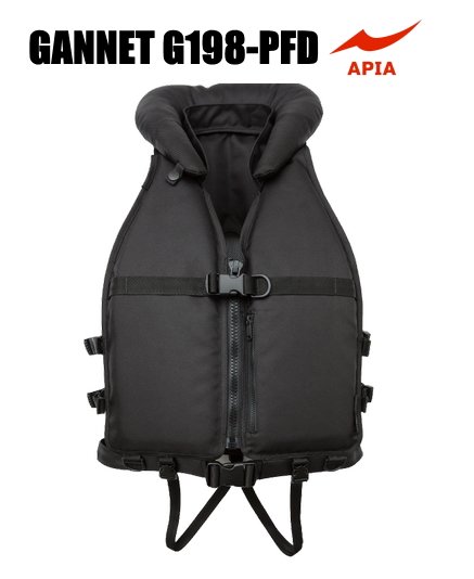 アピア Apia ガネット G198 Pfd ブラック フリーサイズ 救命具 お取り寄せ商品