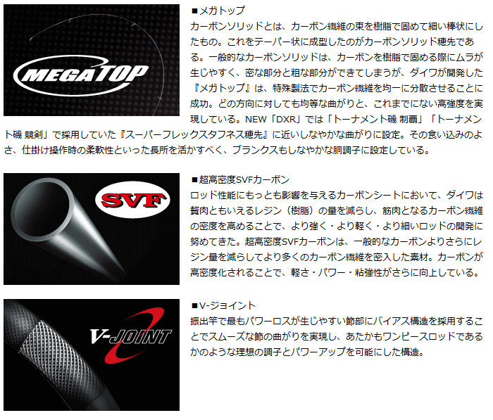 磯竿 ダイワ DXR 1.5-50 (D01) (O01) 【本店特別価格】 磯竿 ダイワ DXR 1.5-50 (D01) (O01) 【本店特別価格】