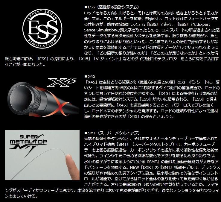 磯竿 ダイワ DXR 1.5-52SMT (D01) (O01) 【本店特別価格】 磯竿 ダイワ DXR 1.5-52SMT (D01) (O01) 【本店特別価格】