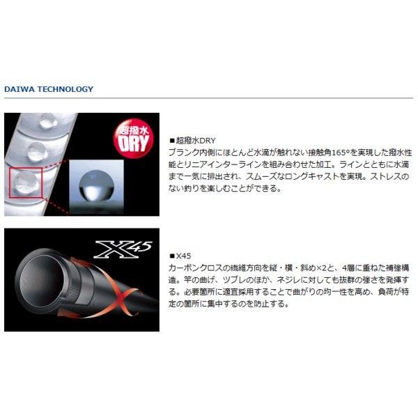 磯竿 ダイワ マークドライ 1.5号-45 (D01) (O01) 【本店特別価格】