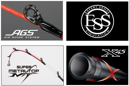 ダイワ 極鋭ゲーム 73 MH-193 AGS / 船竿 (O01) (D01) 【本店特別価格】